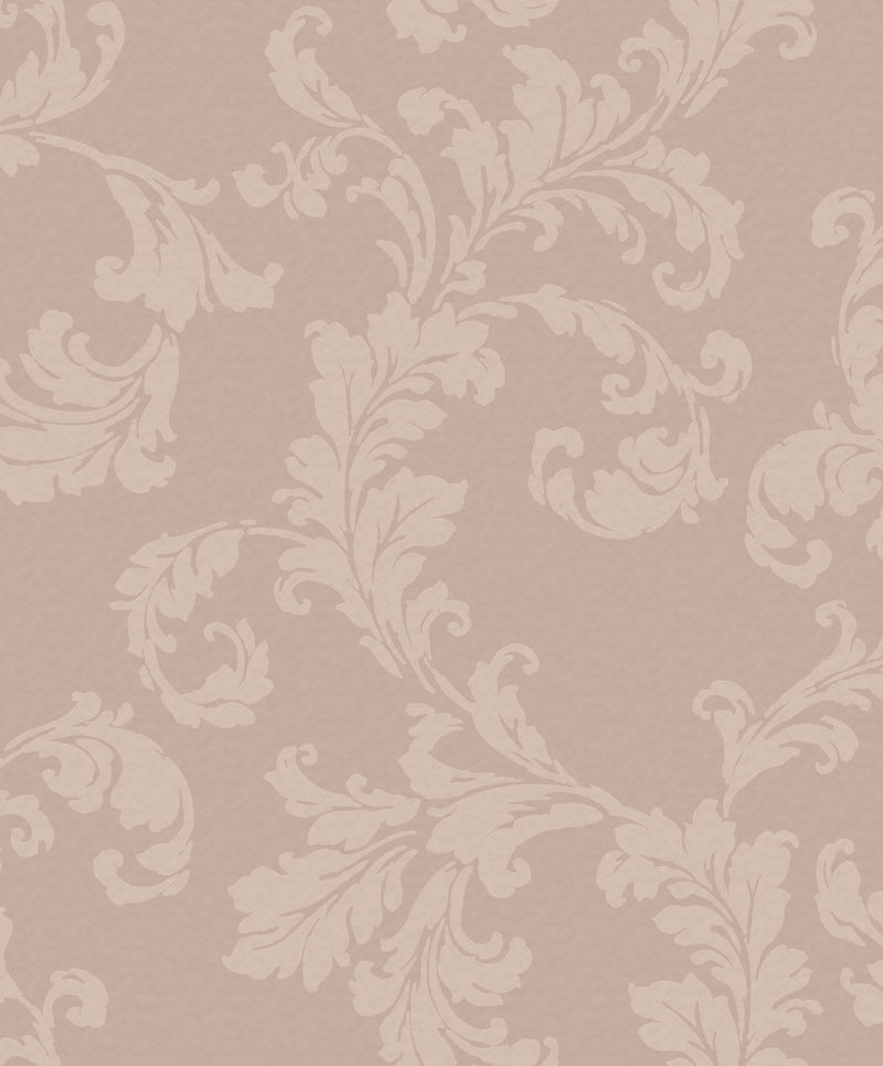 media image for Acanthus Trail Pink from the Emporium Collection by Galerie Wallcoverings 238