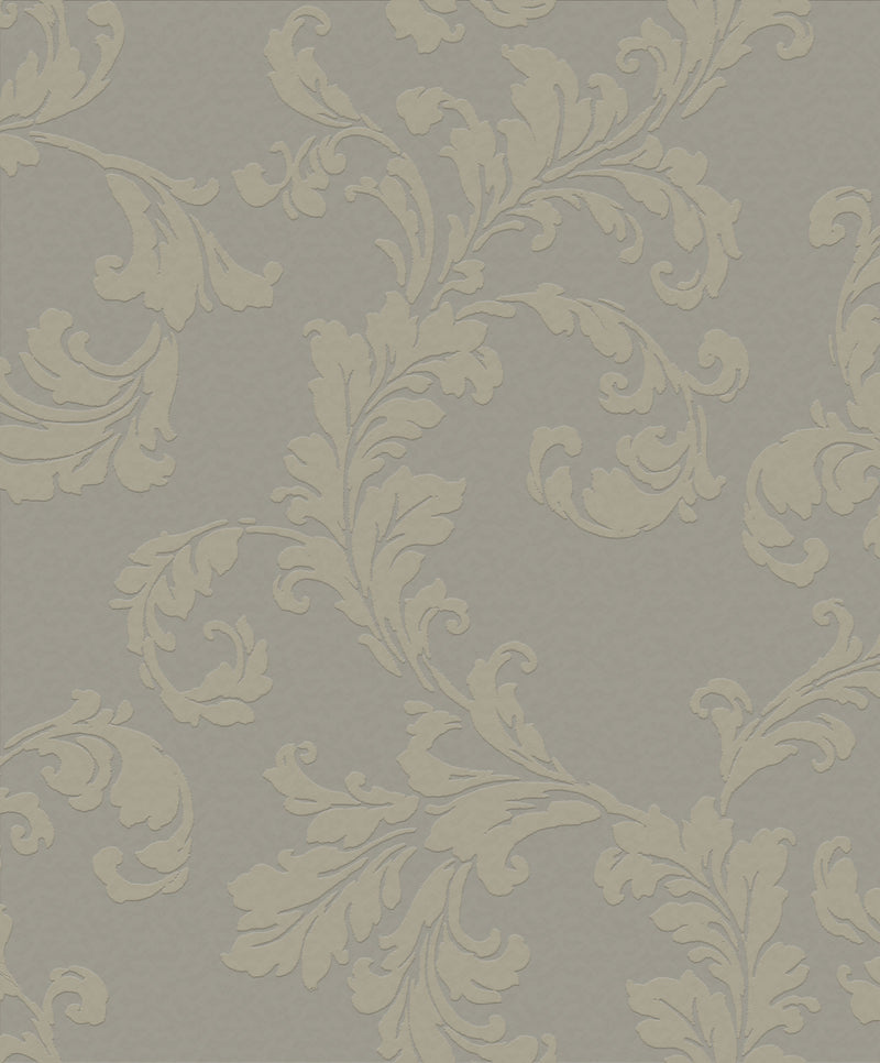 media image for Acanthus Trail Beige from the Emporium Collection by Galerie Wallcoverings 288