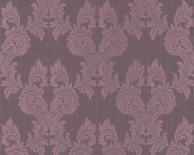 product image for Damask Floral Wallpaper in Purple design by BD Wall 37