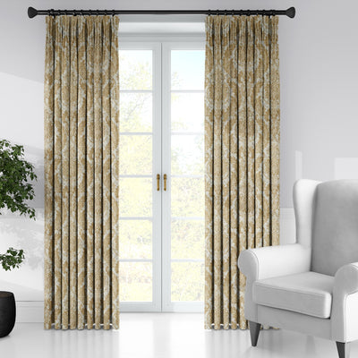 product image for Damaskus Linen Gold Drapery 3 2