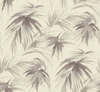 product image of Darlana Grasscloth Wallpaper in Pewter from the Scott Living Collection by Brewster Home Fashions 533