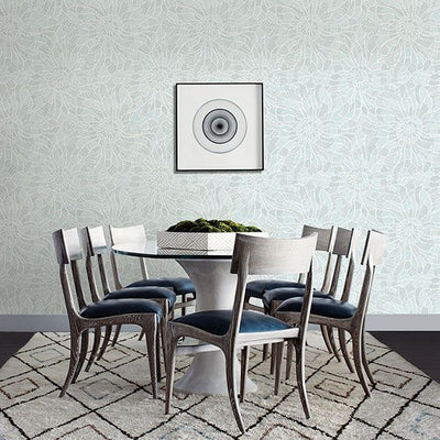 product image for Daydream Abstract Floral Wallpaper in Blue from the Celadon Collection by Brewster Home Fashions 43