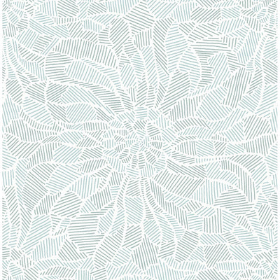 product image for Daydream Abstract Floral Wallpaper in Blue from the Celadon Collection by Brewster Home Fashions 85
