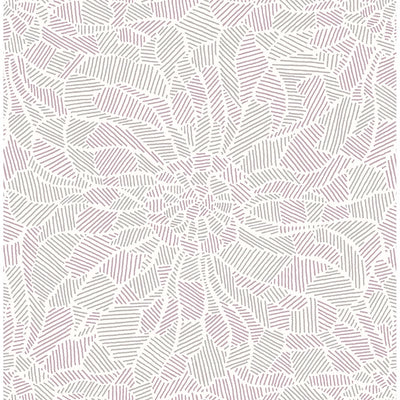 product image of sample daydream abstract floral wallpaper in purple from the celadon collection by brewster home fashions 1 532