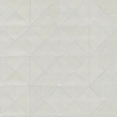 product image for Dazzling Diamond Sisal Wallpaper in Silver and White from the Geometric Resource Collection by York Wallcoverings 3