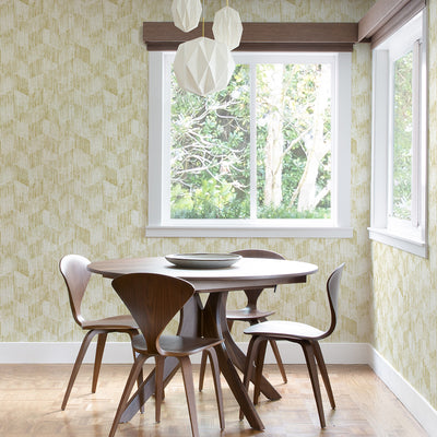 product image for Demi Yellow Distressed Wallpaper from the Scott Living II Collection by Brewster Home Fashions 80