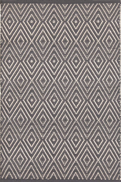 product image for diamond graphite ivory indoor outdoor rug by annie selke rdb256 1014 1 97