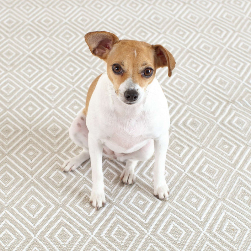 media image for diamond platinum white indoor outdoor rug by annie selke rdb203 1014 3 284