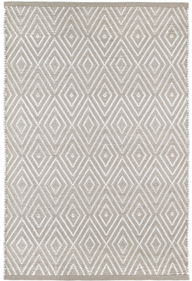 media image for diamond platinum white indoor outdoor rug by annie selke rdb203 1014 1 229