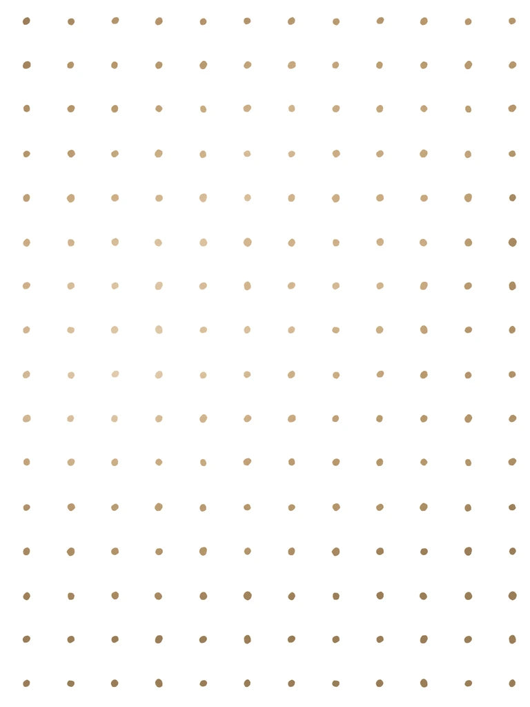 media image for Dimes Wallpaper in Gold and White by Thatcher Studio 229