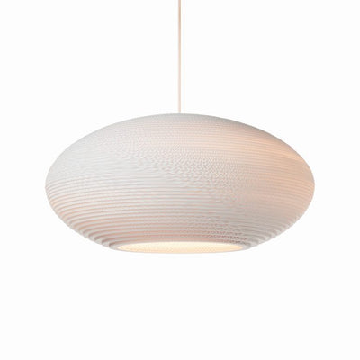 product image for Disc Scraplight Pendant White in Various Sizes 72