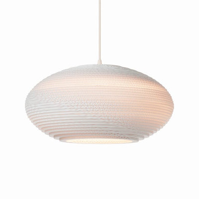 product image for Disc Scraplight Pendant White in Various Sizes 59