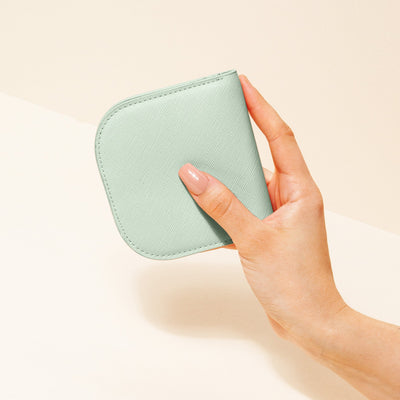 product image for dome wallet in mint 2 36