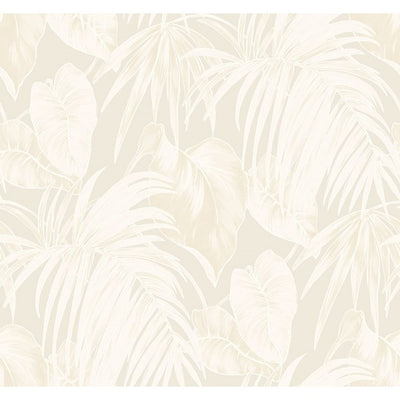product image for Dominica Wallpaper in Neutrals and Metallic Gold from the Tortuga Collection by Seabrook Wallcoverings 4