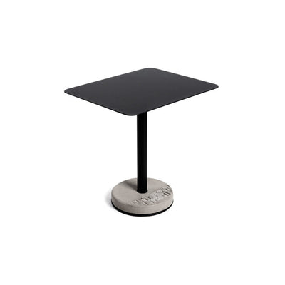 product image for Donut - Rectangular Bistro Table in Black 50