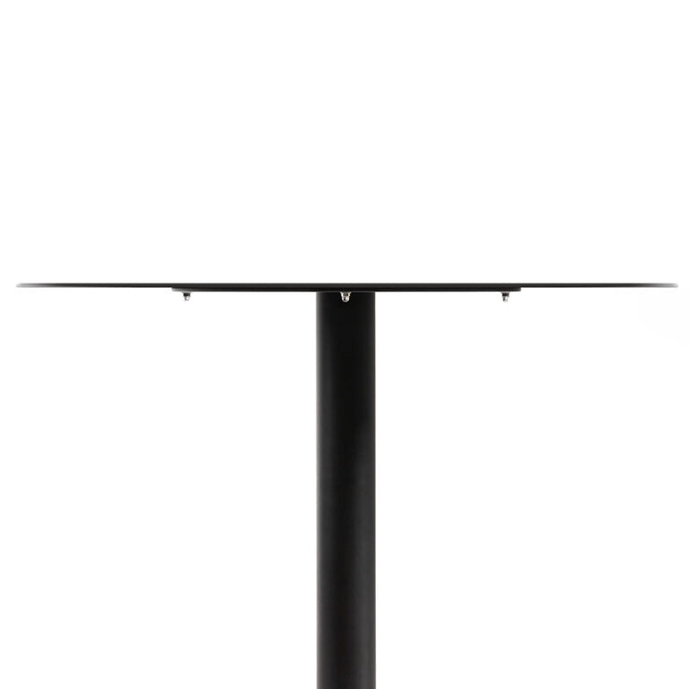 media image for Donut - Round Bistro Table in Black 289