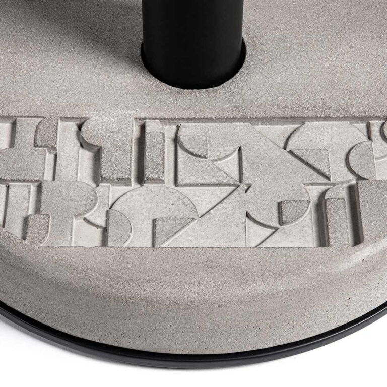media image for Donut - Round Bistro Table in Black 285