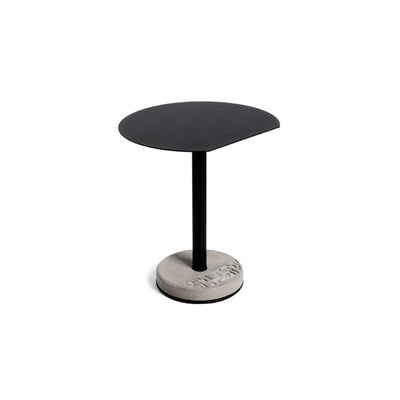 product image for Donut - Round Cutaway Bistro Table in Black 25