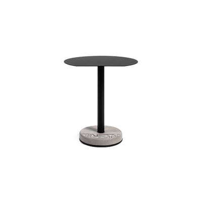 product image for Donut - Round Cutaway Bistro Table in Black 60