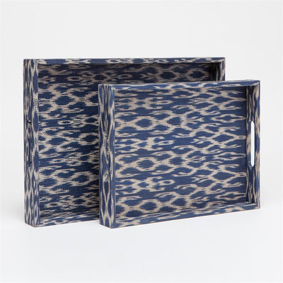 product image of Doreen Patterned Ikat Trays, Set of 2 534