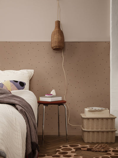 product image for Dot Wallpaper in Dusty Rose by Ferm Living 4