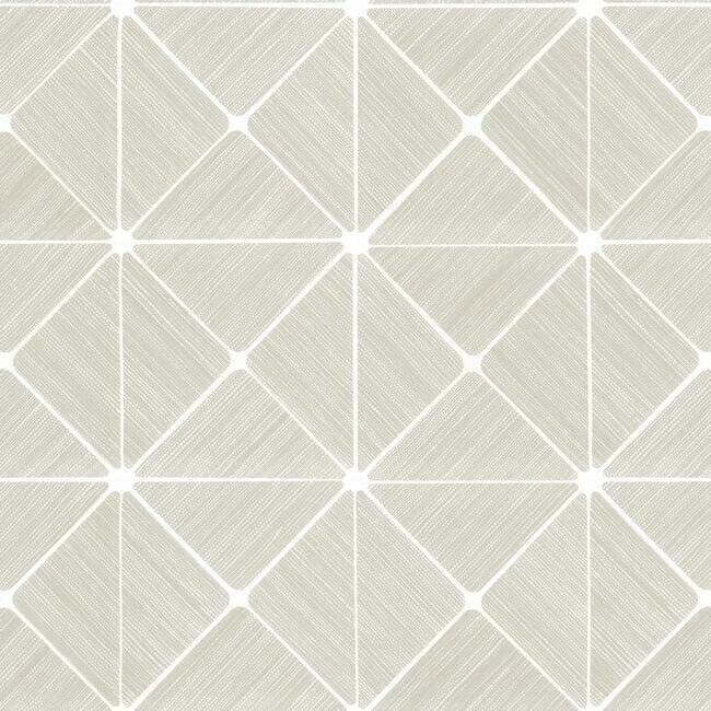 media image for Double Diamonds Peel & Stick Wallpaper in Off White by York Wallcoverings 216