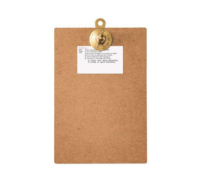 product image for screw clipboard a4 design by puebco 6 7