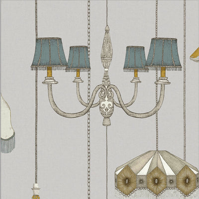 product image for Drawing Room Wallpaper in Grey from the Exclusives Collection by Graham & Brown 75