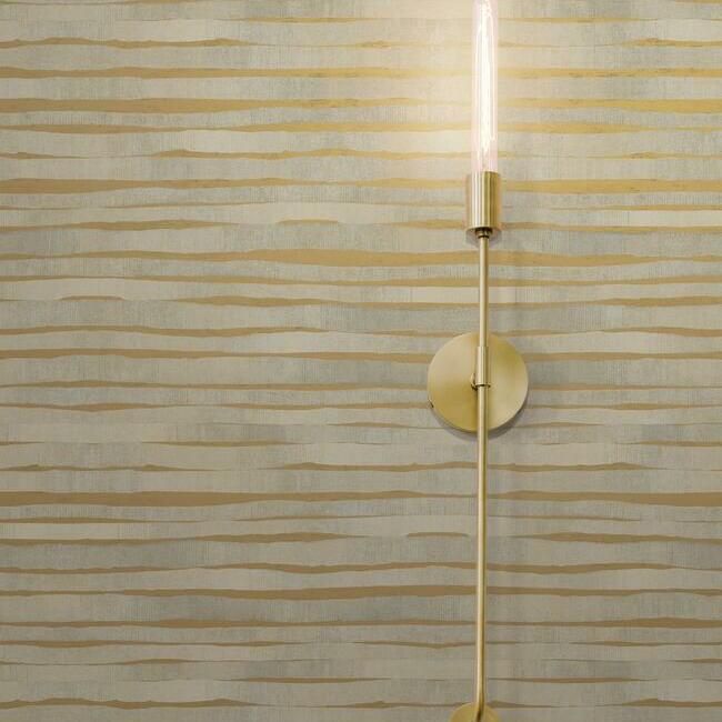media image for Dreamscapes Wallpaper in Gold from the Ronald Redding 24 Karat Collection by York Wallcoverings 235