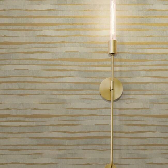 media image for Dreamscapes Wallpaper in Gold from the Ronald Redding 24 Karat Collection by York Wallcoverings 268