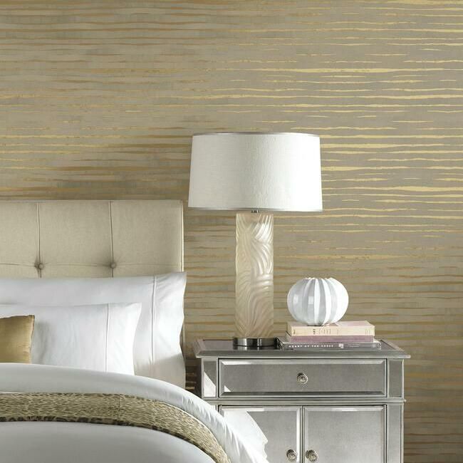 media image for Dreamscapes Wallpaper in Gold from the Ronald Redding 24 Karat Collection by York Wallcoverings 213
