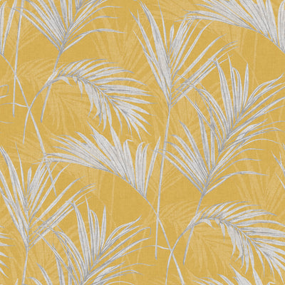 product image of Dried Grass Wallpaper in Yellow by Walls Republic 525