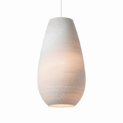 product image for drop scraplight pendant white in various sizes 2 36