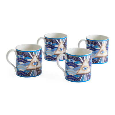 product image for Boxed Druggist Mugs - Set Of 4 47