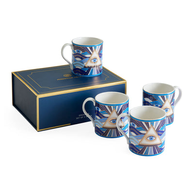 product image for Boxed Druggist Mugs - Set Of 4 5