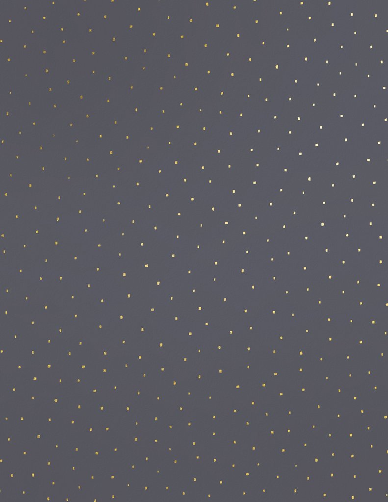 media image for Dusk Wallpaper in Gold on Charcoal design by Thatcher Studio 272