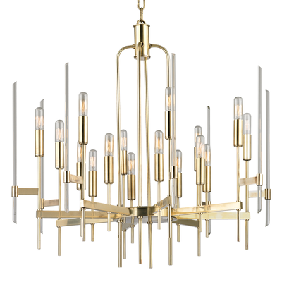 product image for hudson valley bari 16 light chandelier 9916 1 51