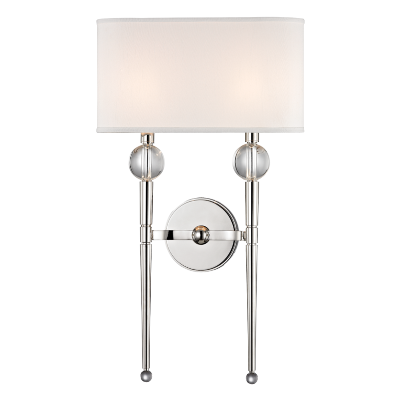 media image for hudson valley rockland 2 light wall sconce 1 238