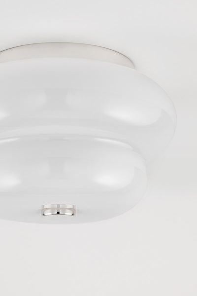 product image for hazel 2 light flush mount by mitzi h350502 agb 7 44
