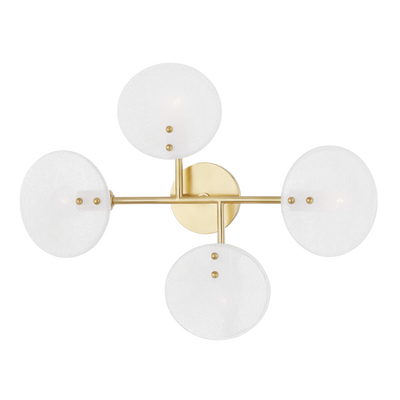 product image for giselle 4 light wall sconce by mitzi h428604 agb 3 61