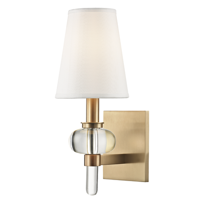 product image for hudson valley luna 1 light wall sconce 1 4