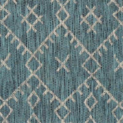 product image for Eagean EAG-2330 Rug in Aqua & Black by Surya 60