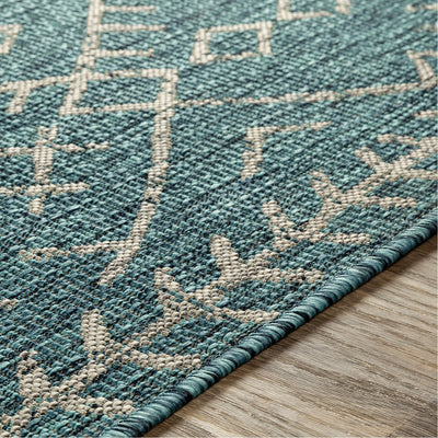 product image for Eagean EAG-2330 Rug in Aqua & Black by Surya 12