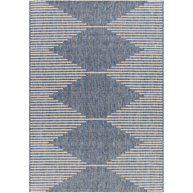 media image for Eagean EAG-2350 Indoor/Outdoor Rug in Navy & White by Surya 281