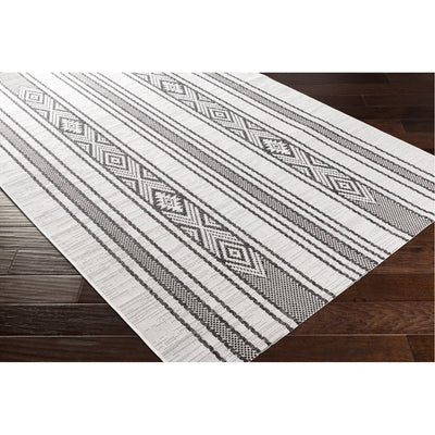 product image for Eagean EAG-2352 Indoor/Outdoor Rug in White & Medium Grey by Surya 51