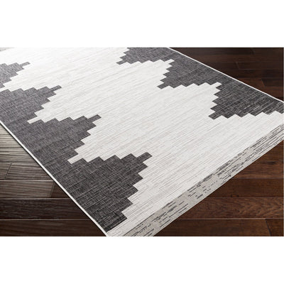 product image for Eagean EAG-2356 Indoor/Outdoor Rug in White & Medium Grey by Surya 15
