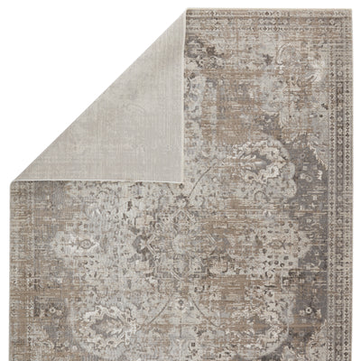 product image for Ginevra Medallion Rug in Gray & Ivory by Jaipur Living 17