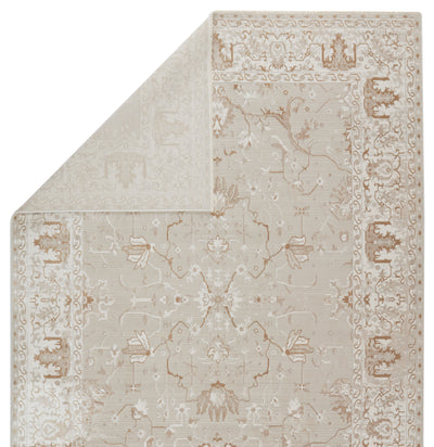 product image for Dhaval Oriental Rug in Light Gray & White by Jaipur Living 5