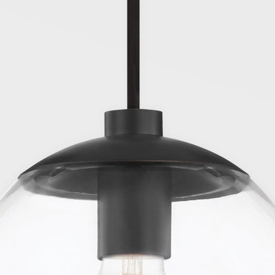 product image for meadow 1 light pendant by mitzi h503701 agb 5 82