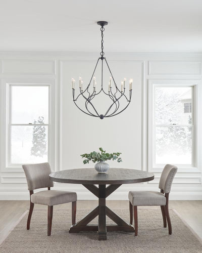 product image for richmond medium chandelier by cm by chapman myers 8 6